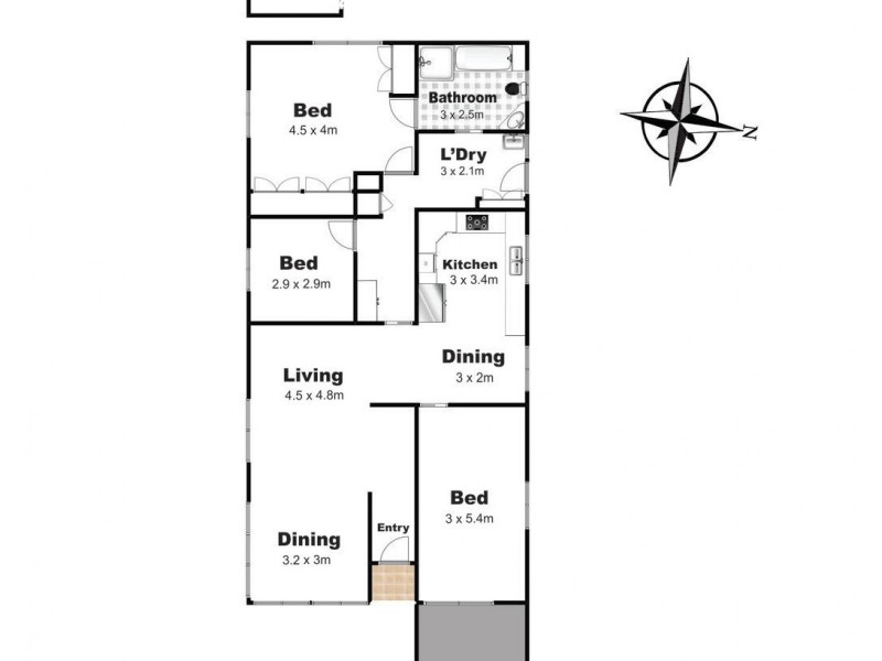 9 Moran Street, Wilsonton QLD 4350 Floorplan