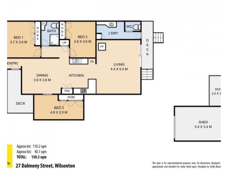 27 Dalmeny Street, Wilsonton QLD 4350