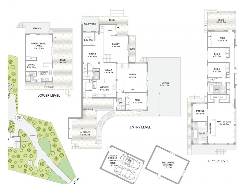 208 Tierney Drive, Currumbin Waters QLD 4223 Floorplan