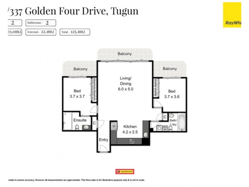 702/337 Golden Four Drive, Tugun QLD 4224