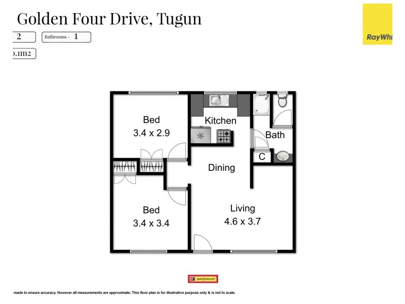 1/53 Golden Four Drive, Bilinga QLD 4225