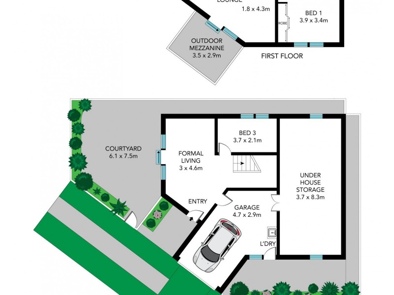 37 Bray Avenue, Earlwood NSW 2206 Floorplan