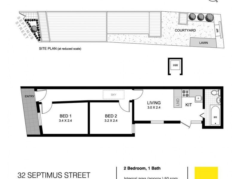 32 Septimus Street, Erskineville NSW 2043 Floorplan