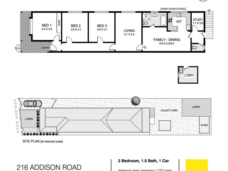 216 Addison Road, Marrickville NSW 2204 Floorplan