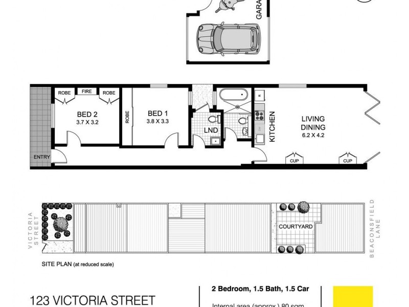 123 Victoria Street, Alexandria NSW 2015 Floorplan