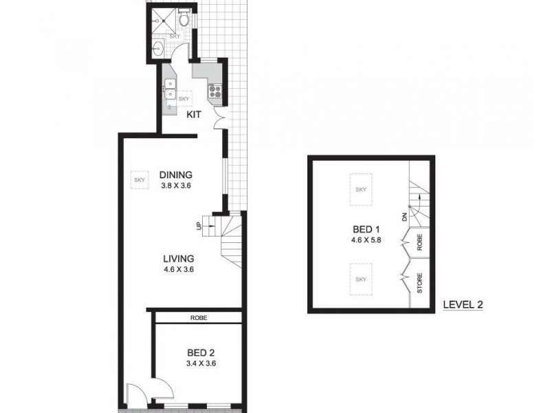 115 Probert Street, Newtown NSW 2042 Floorplan