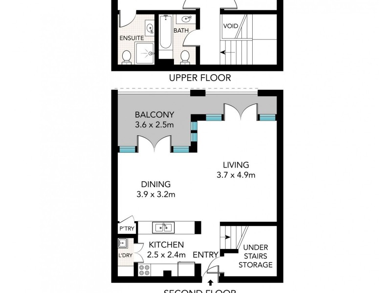 2/553 Elizabeth Street, Surry Hills NSW 2010 Floorplan