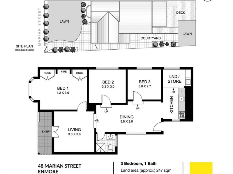 48 Marian Street, Enmore NSW 2042 Floorplan