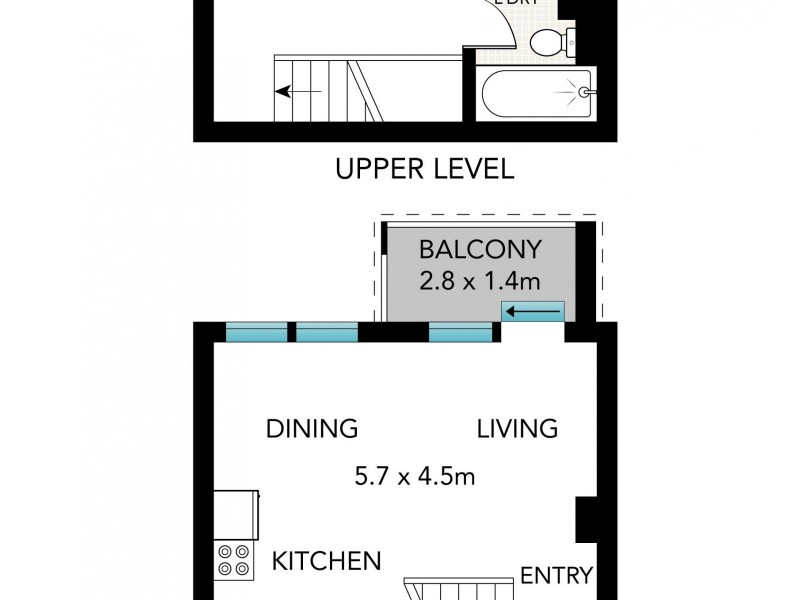 24/4 Goodlet Street (enter via Belvoir Street), Surry Hills NSW 2010 Floorplan