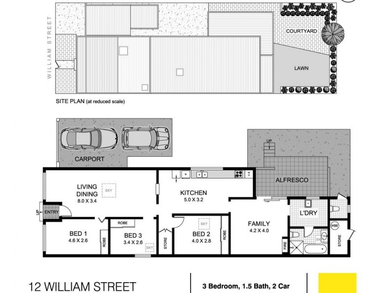 12 William Street, Tempe NSW 2044 Floorplan