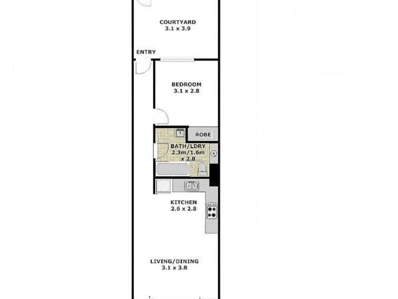 220/243 Pyrmont Street, Pyrmont NSW 2009 Floorplan