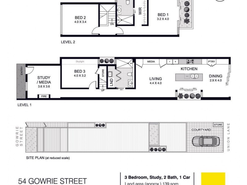 54 Gowrie Street, Newtown NSW 2042 Floorplan