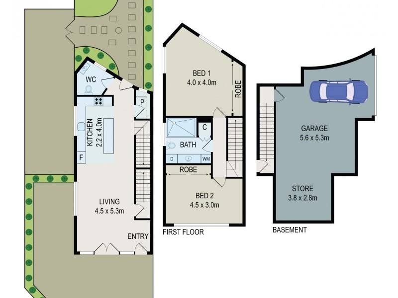 1/148 Hurstville Road, Oatley NSW 2223 Floorplan