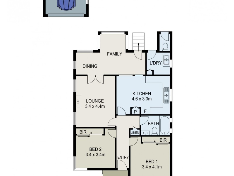43 Panorama Street, Penshurst NSW 2222 Floorplan