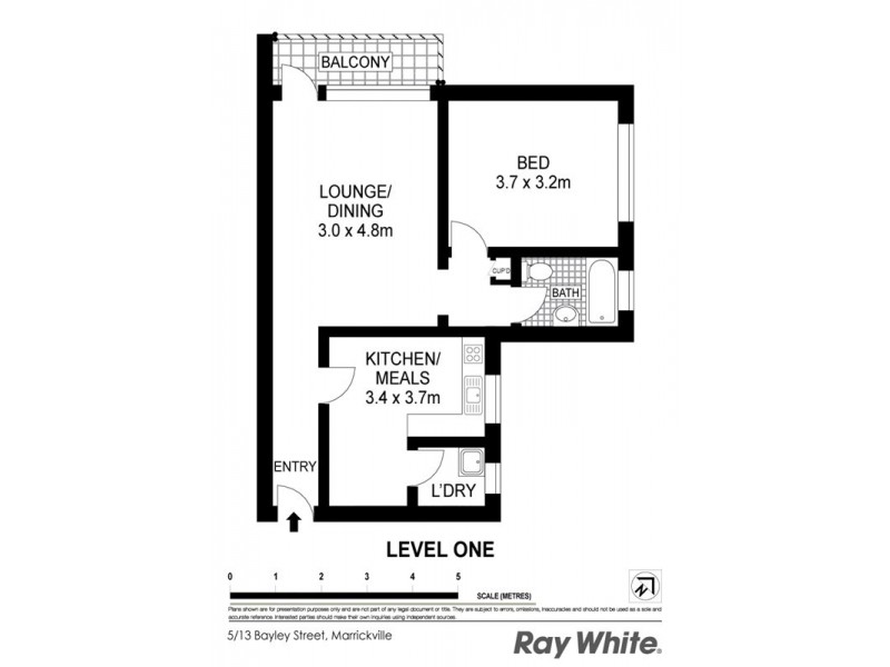 5/13 Bayley Street, Marrickville NSW 2204
