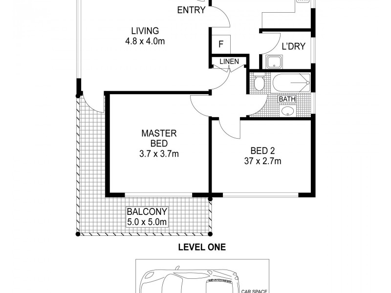 3/416 Marrickville Road, Marrickville NSW 2204 Floorplan