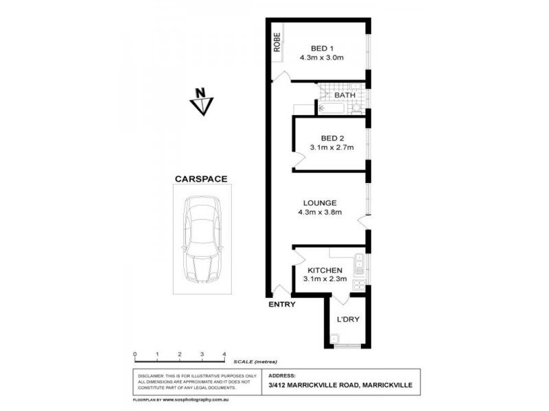 3/412 Marrickville Road, Marrickville NSW 2204