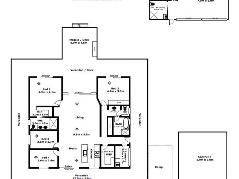 35 Pretoria Street, Tailem Bend SA 5260 Floorplan