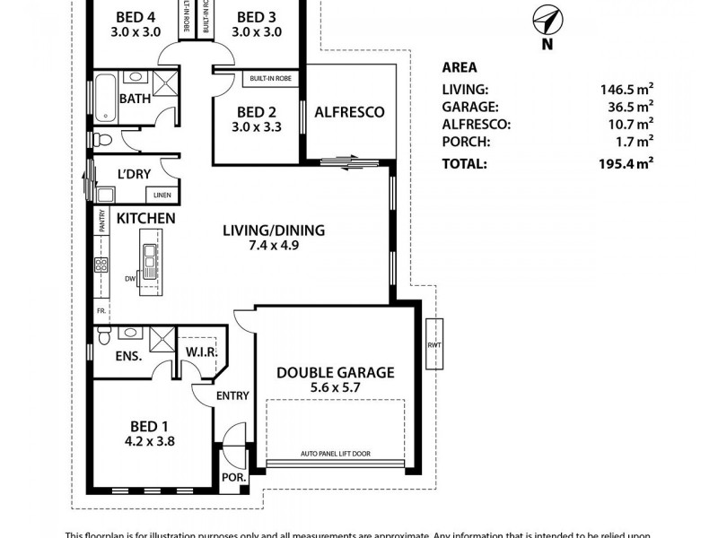 39 Pfitzner Close, Murray Bridge SA 5253 Floorplan