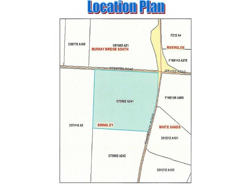 Lot 241 Cnr Flagstaff and Pfeiffers Roads, Murray Bridge SA 5253