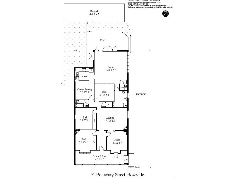 91 Boundary Street, Roseville NSW 2069