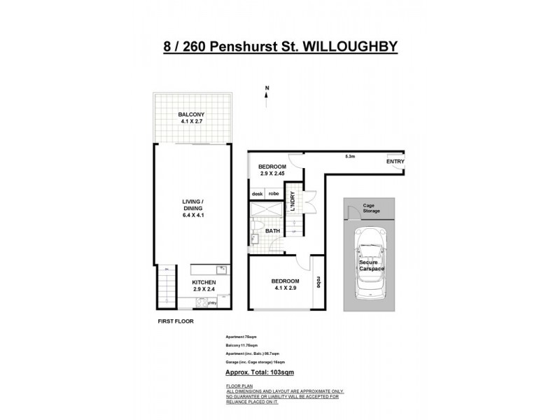 8/260 Penshurst Street, Willoughby NSW 2068