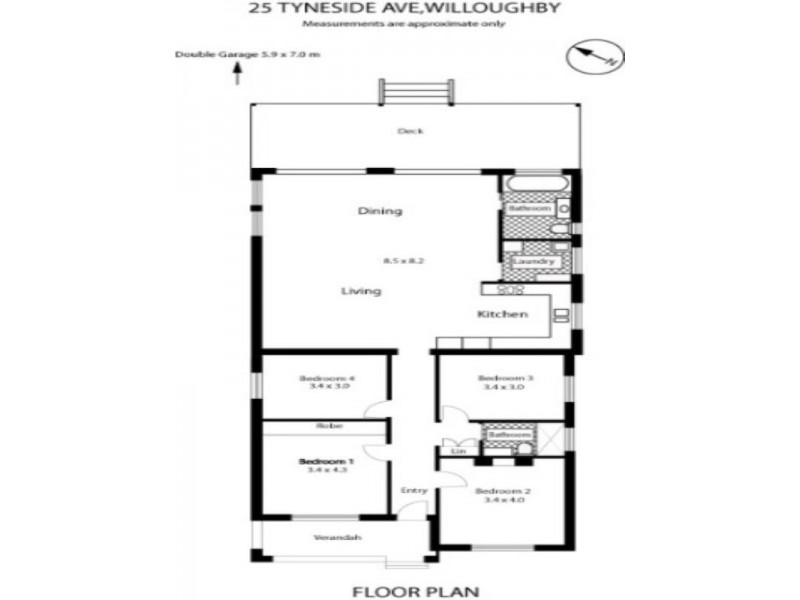 25 Tyneside Avenue, Willoughby NSW 2068