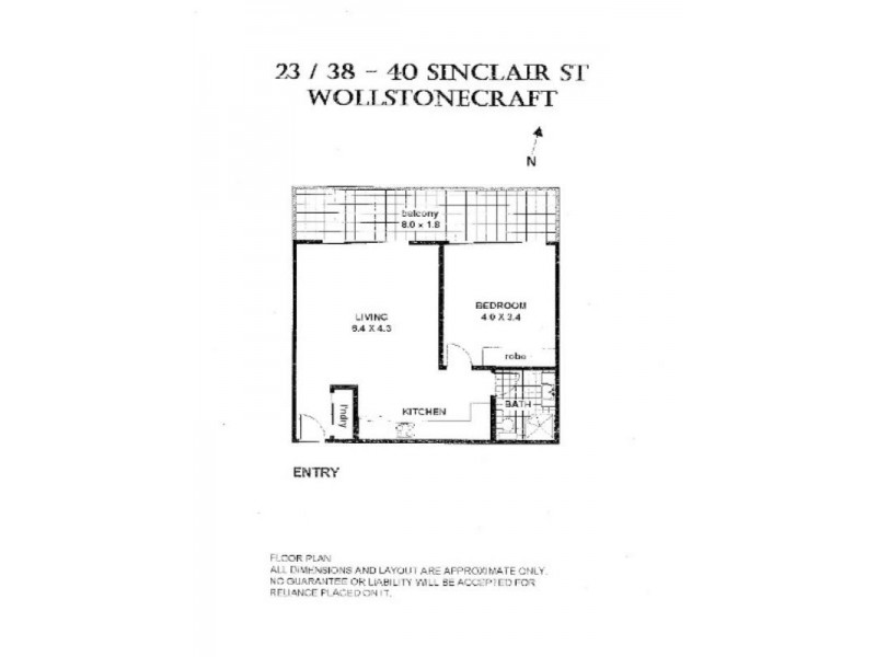 23/38-40 Sinclair Street, Wollstonecraft NSW 2065