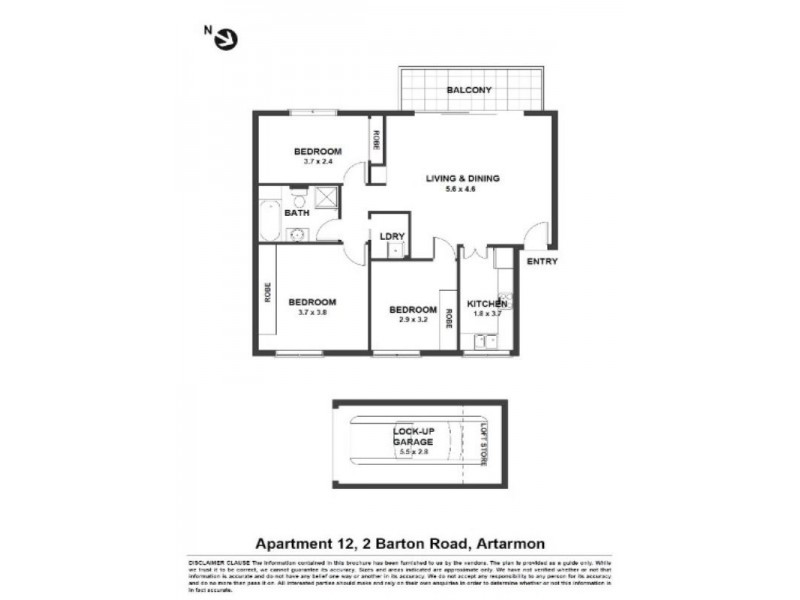 12/2 Barton Road, Artarmon NSW 2064