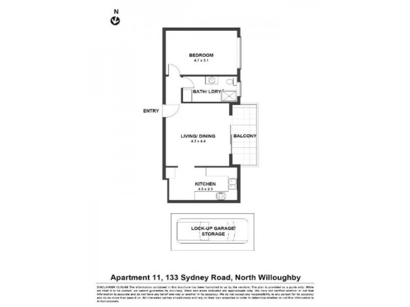 11/133 Sydney Street, Willoughby NSW 2068