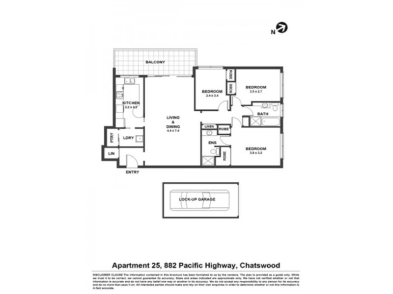 25/882 Pacific Highway, Chatswood NSW 2067