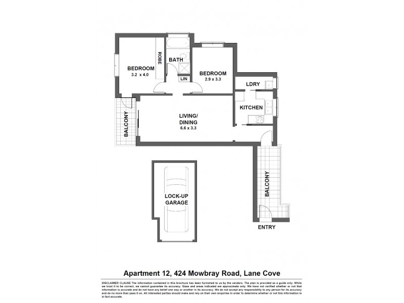 12/424-426 Mowbray Road, Lane Cove NSW 2066