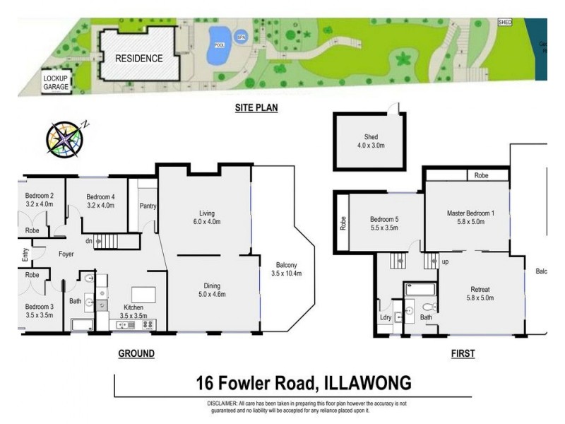 16 Fowler Road, Illawong NSW 2234 Floorplan