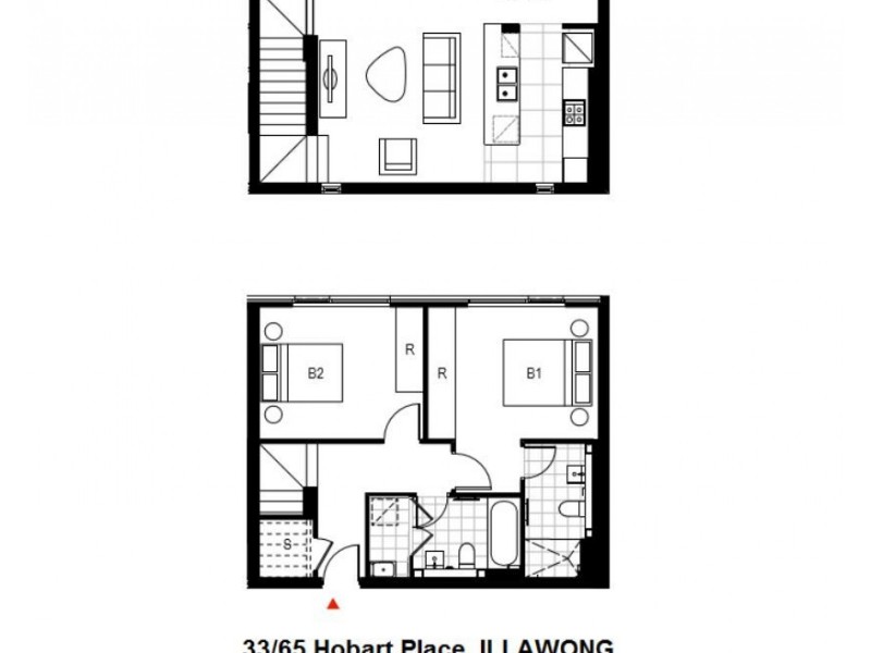 33/65 Hobart Place, Illawong NSW 2234 Floorplan