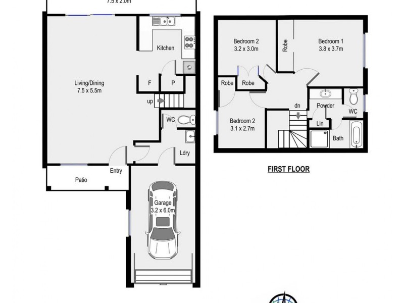 3B Bassett Place, Menai NSW 2234 Floorplan