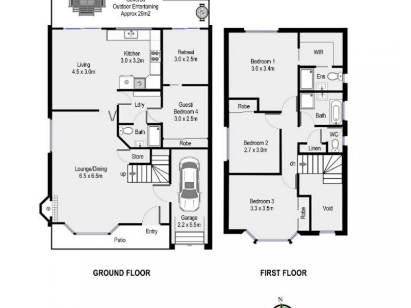 8 Bentley Grove, Menai NSW 2234 Floorplan