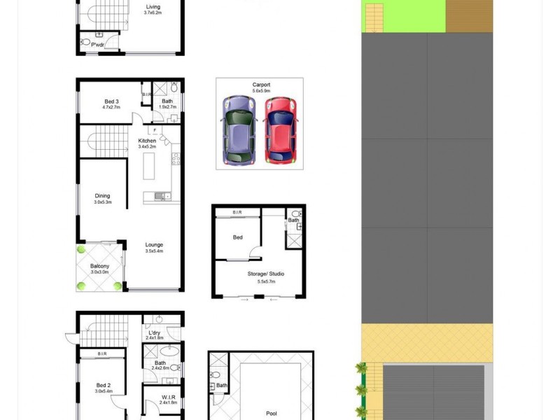 179A Fowler Road, Illawong NSW 2234 Floorplan