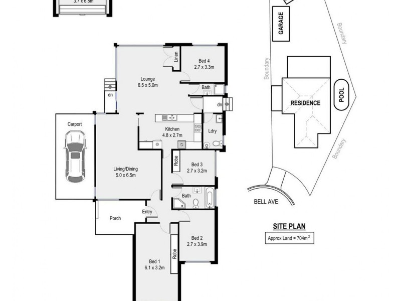 22 Bell Avenue, Beverly Hills NSW 2209 Floorplan