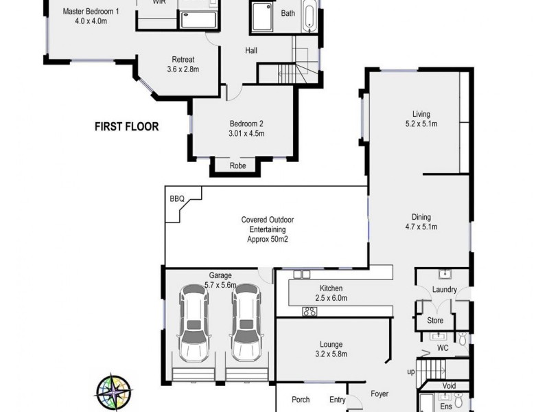 3 Enderby Place, Barden Ridge NSW 2234 Floorplan