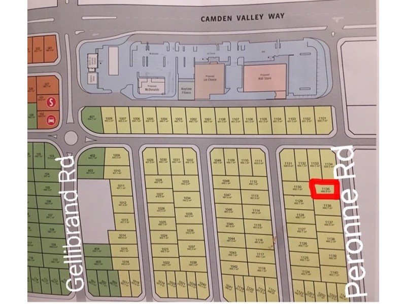 Lot 1135 Peronne Road, Edmondson Park NSW 2174