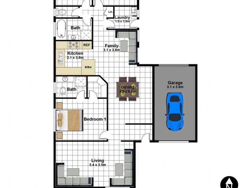 27 Gungarlin Drive, Horningsea Park NSW 2171 Floorplan