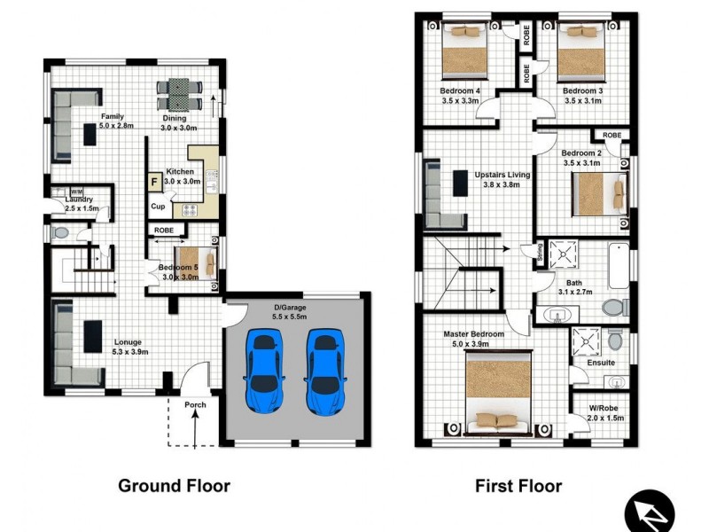 7 Lambe Street, West Hoxton NSW 2171 Floorplan