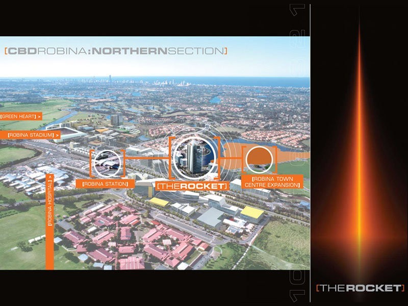 The Rocket Cnr Robina Town Centre Dr and Laver Drive, Robina QLD 4226