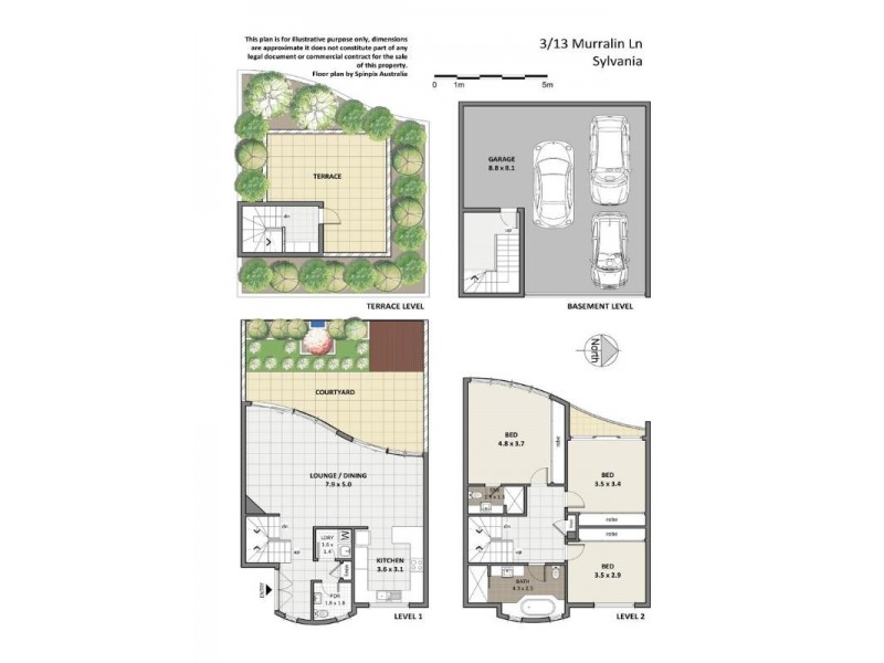 3/13 Murralin Lane, Sylvania NSW 2224