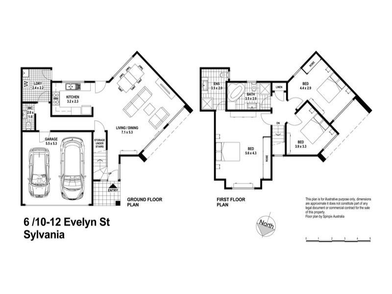 6/10-12 Evelyn Street, Sylvania NSW 2224