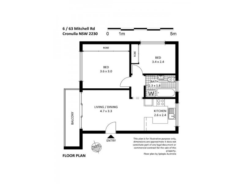 6/63 Mitchell Road, Cronulla NSW 2230