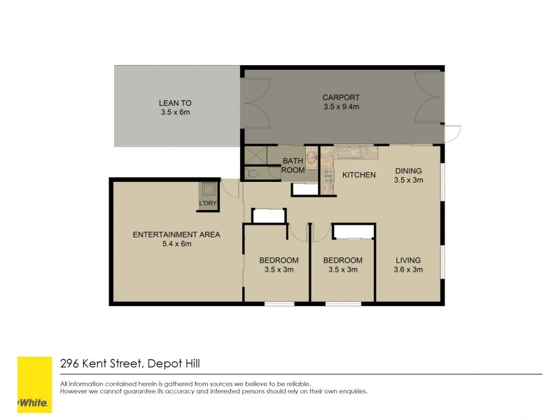 296 Kent Street, Depot Hill QLD 4700 Floorplan