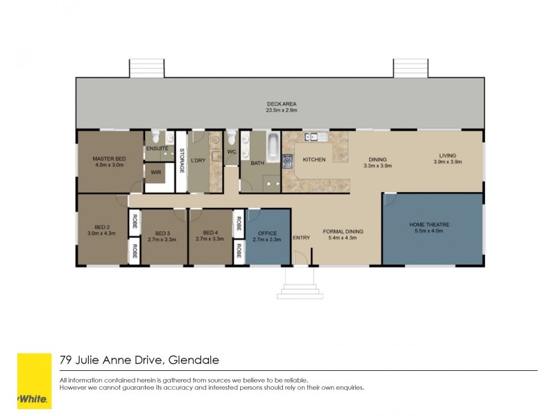 79 Julie Anne Drive, Glendale QLD 4711 Floorplan