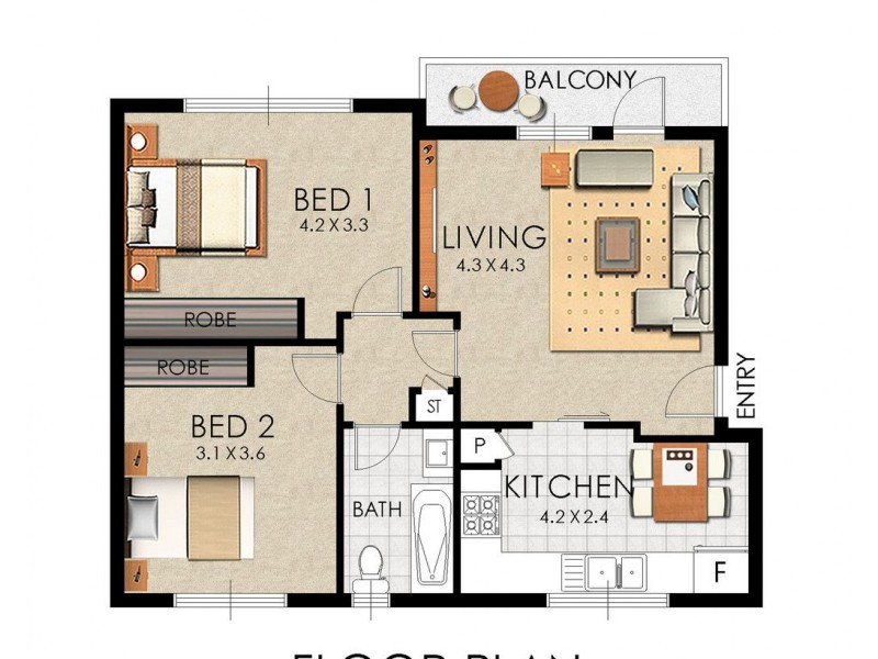6/837 Anzac Parade, Maroubra NSW 2035 Floorplan