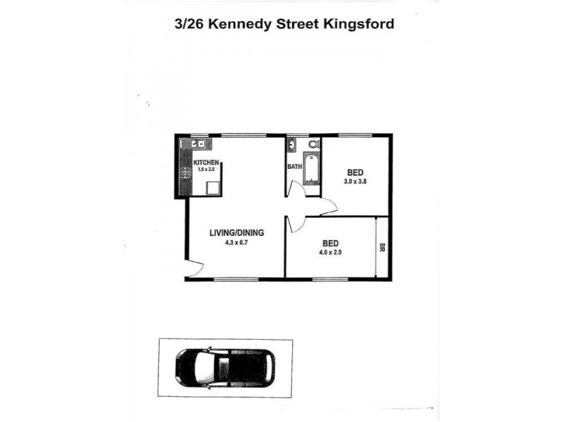 Level 2 3/26 Kennedy Street, Kingsford NSW 2032